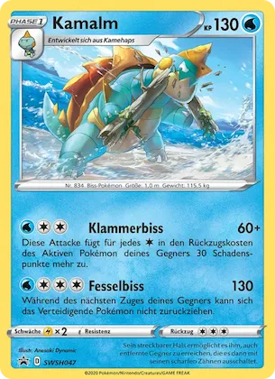Kamalm Nr. SWSH047 – SCSC Promokarten