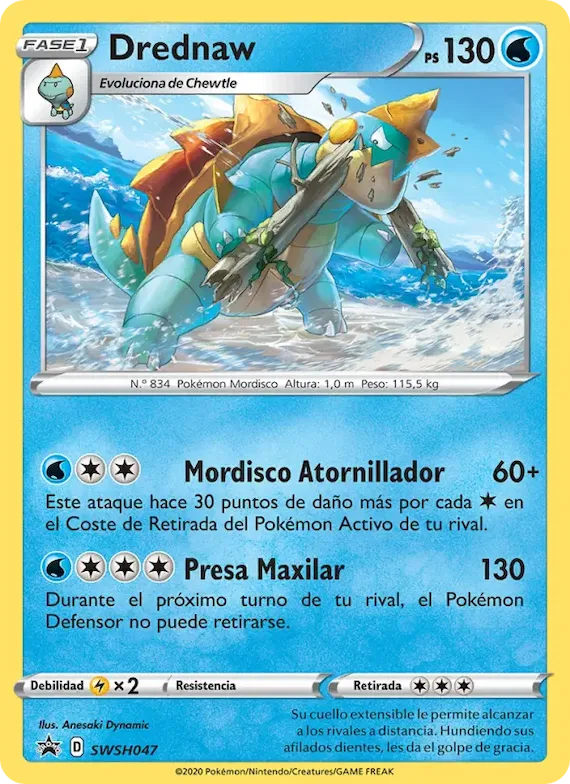 Drednaw SWSH047 – Cartas de promoción ESES