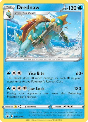 Drednaw #SWSH047 – Sword & Shield Promo Cards