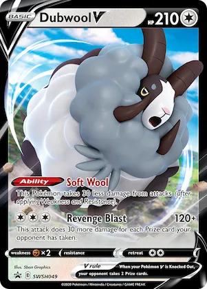 Dubwool V #SWSH049 – Sword & Shield Promo Cards