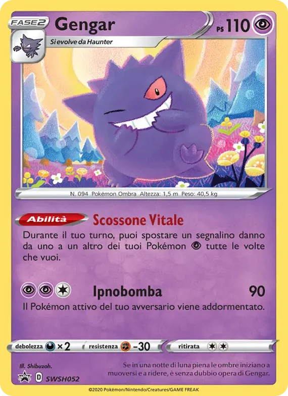 Gengar SWSH052 – SPSC Promo