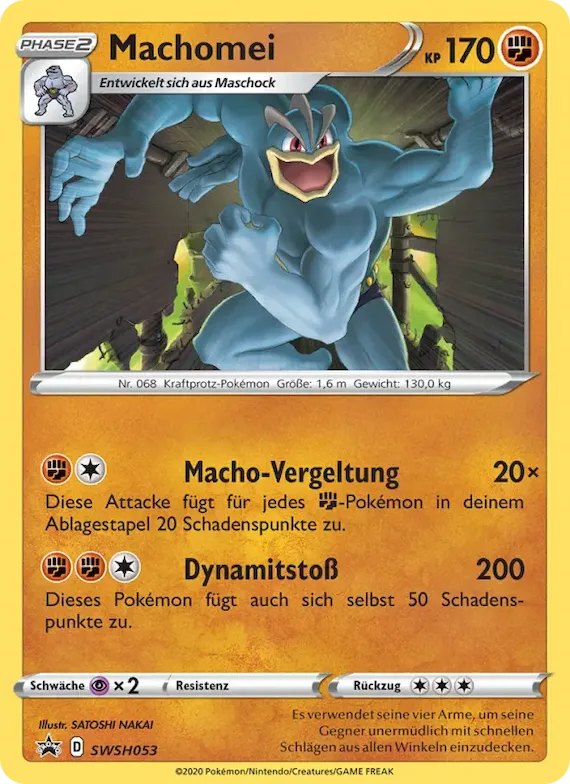 Machomei SWSH053 – SCSC Promokarten