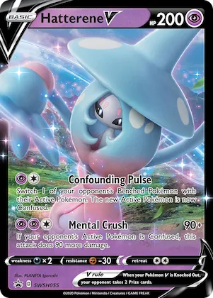 Hatterene V #SWSH055 – Sword & Shield Promo Cards