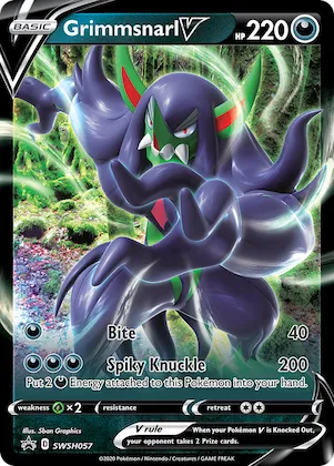 Grimmsnarl V #SWSH057 – Sword & Shield Promo Cards