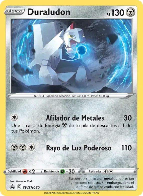Duraludon SWSH060 – Cartas de promoción ESES