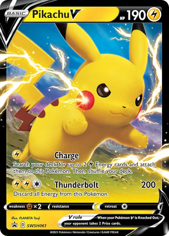 Pikachu V #SWSH061 – Sword & Shield Promo Cards