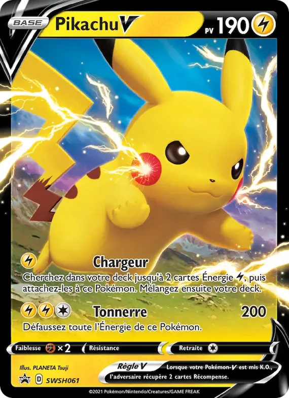 Pikachu V SWSH061 – Promo SWSH
