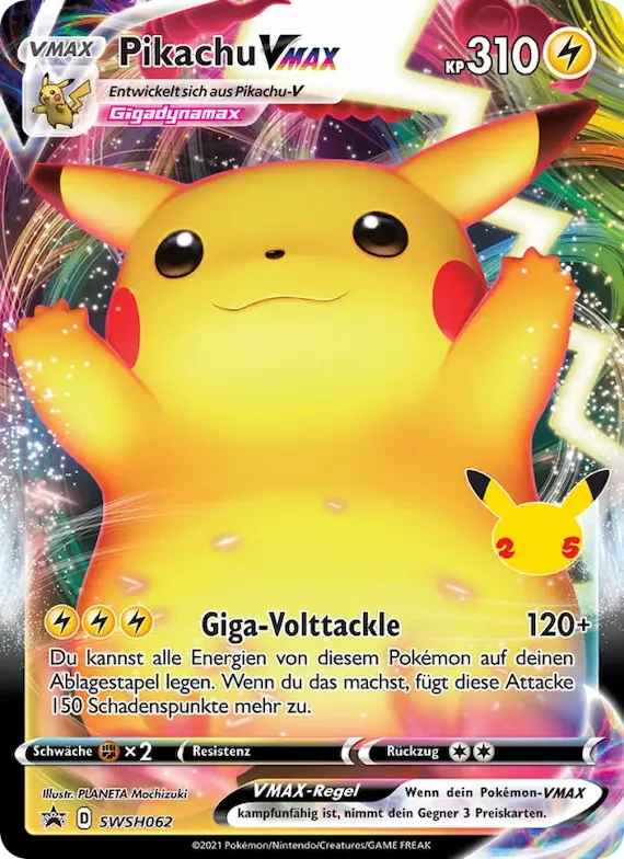 Pikachu VMAX SWSH062 – SCSC Promokarten