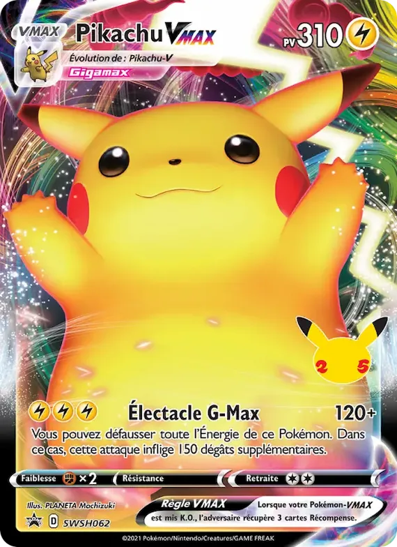 Pikachu VMAX SWSH062 – Promo SWSH
