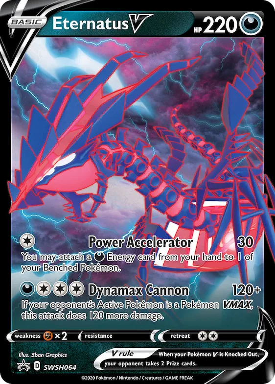 Eternatus V #SWSH064 – Sword & Shield Promo Cards