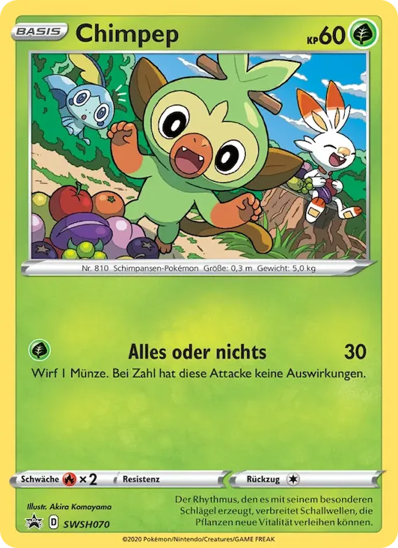Chimpep SWSH070 – SCSC Promokarten