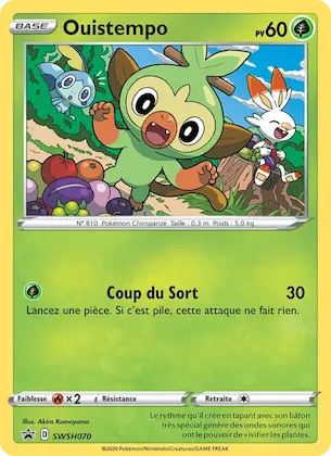 Ouistempo n° SWSH070 – Promo SWSH
