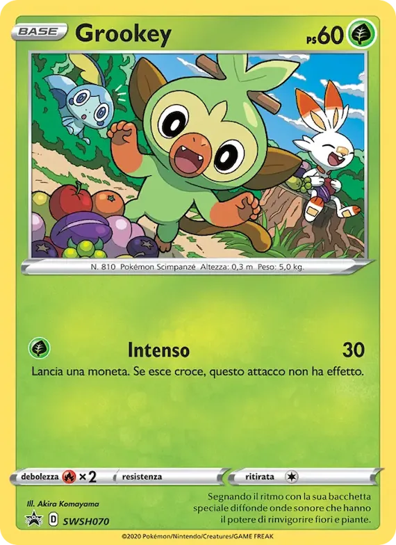 Grookey SWSH070 – SPSC Promo