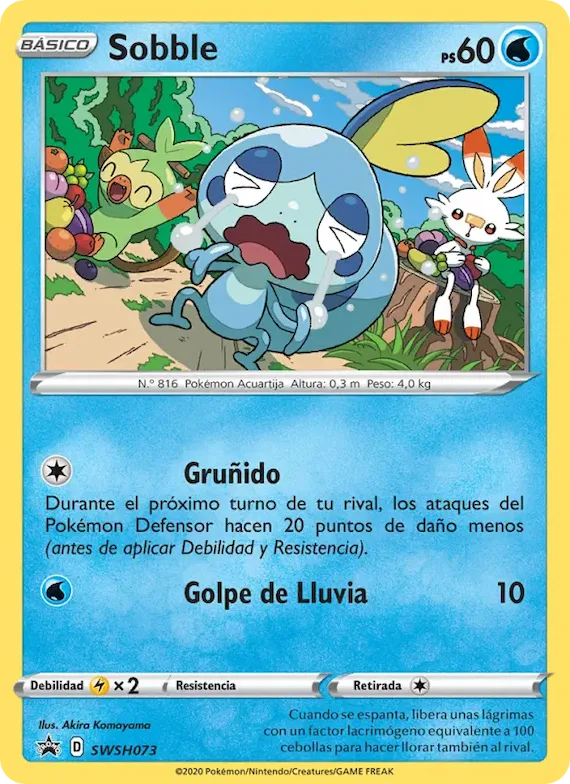 Sobble SWSH073 – Cartas de promoción ESES
