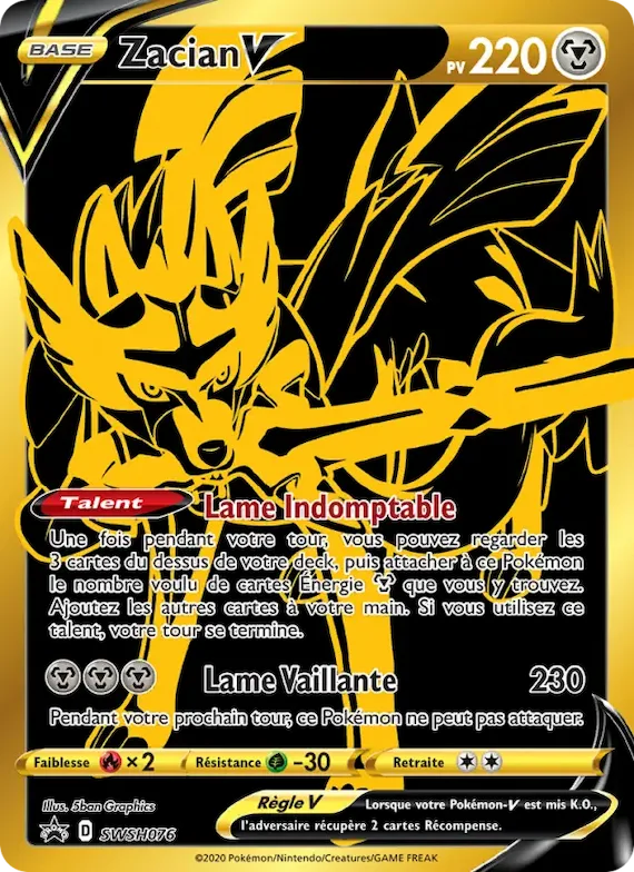 Zacian V SWSH076 – Promo SWSH