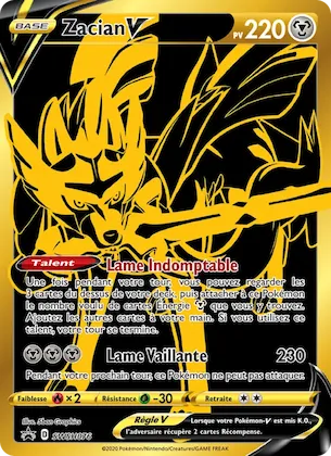 Zacian V n° SWSH076 – Promo SWSH