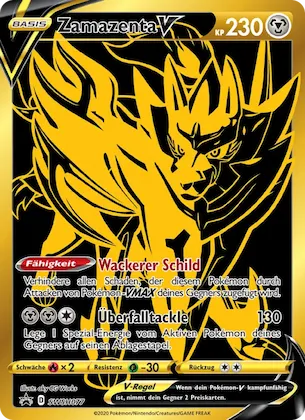 Zamazenta V Nr. SWSH077 – SCSC Promokarten