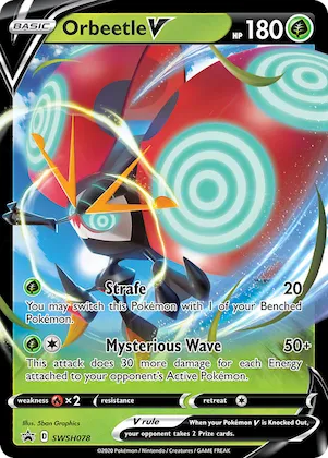 Orbeetle V #SWSH078 – Sword & Shield Promo Cards