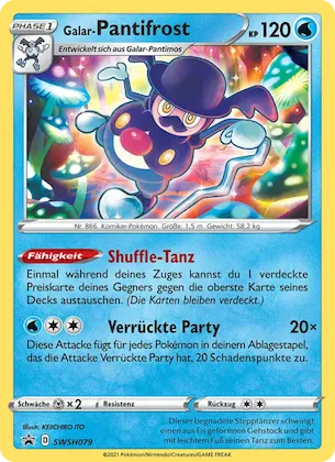 Galar-Pantifrost Nr. SWSH079 – SCSC Promokarten