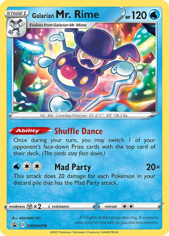 Galarian Mr. Rime #SWSH079 – Sword & Shield Promo Cards