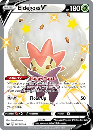 Eldegoss V #SWSH084 – Sword & Shield Promo Cards
