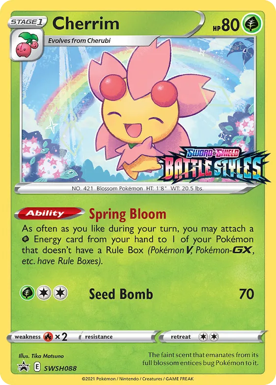 Cherrim #SWSH088 – Sword & Shield Promo Cards