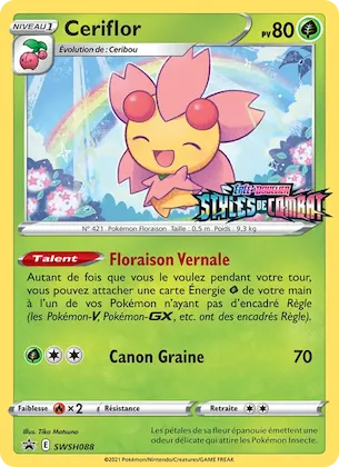 Ceriflor n° SWSH088 – Promo SWSH