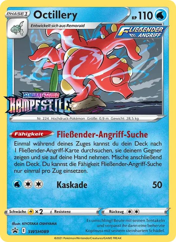 Octillery SWSH089 – SCSC Promokarten