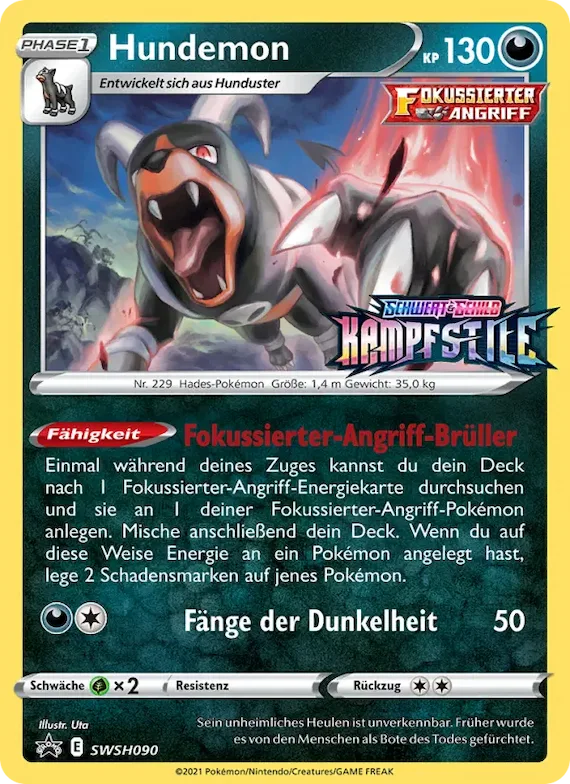 Hundemon SWSH090 – SCSC Promokarten