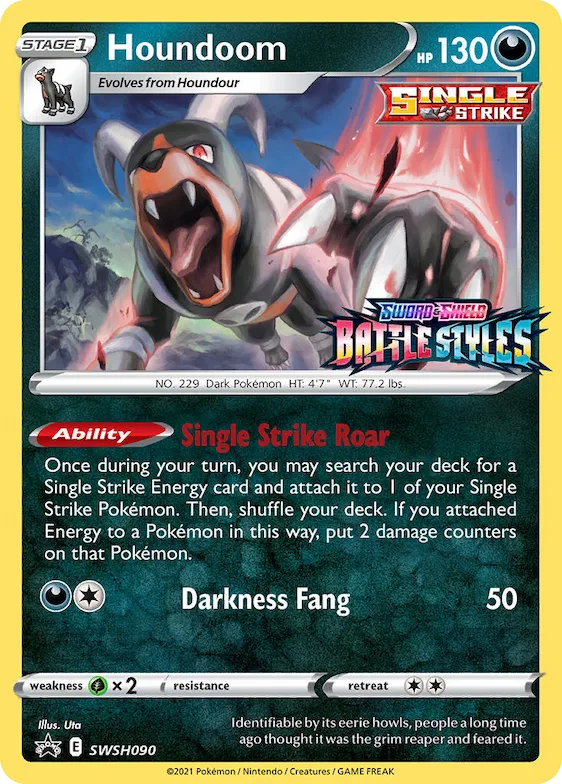 Houndoom #SWSH090 – Sword & Shield Promo Cards