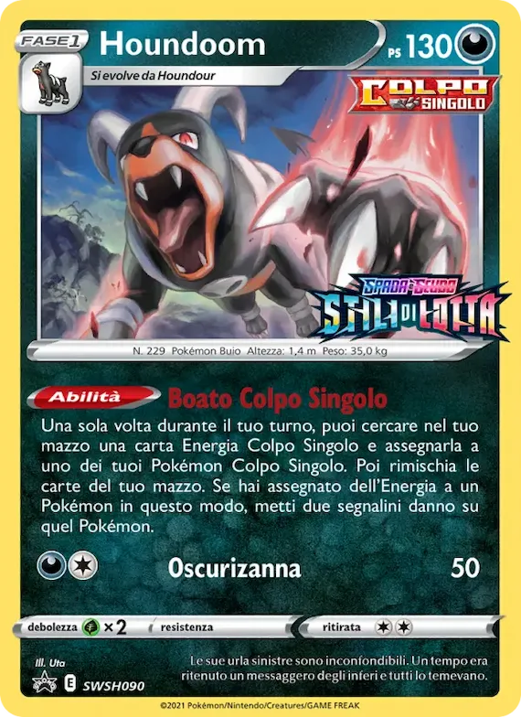 Houndoom SWSH090 – SPSC Promo