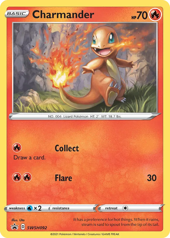 Charmander #SWSH092 – Sword & Shield Promo Cards