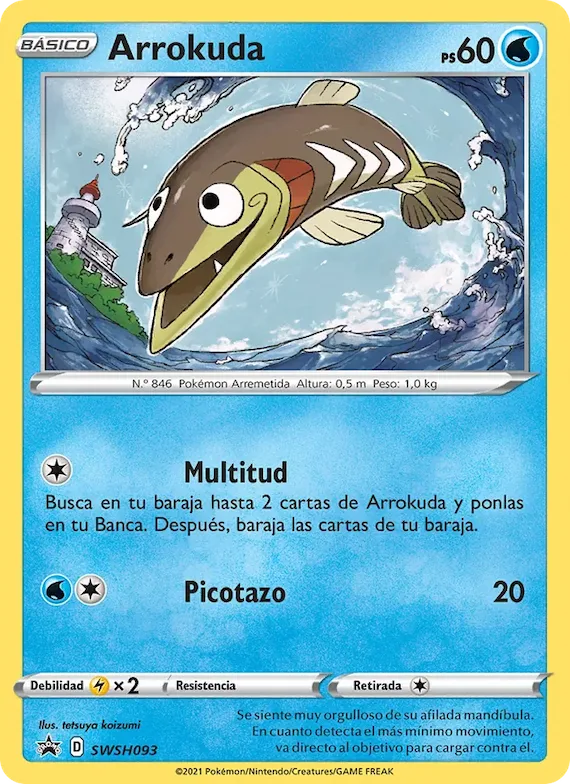 Arrokuda SWSH093 – Cartas de promoción ESES