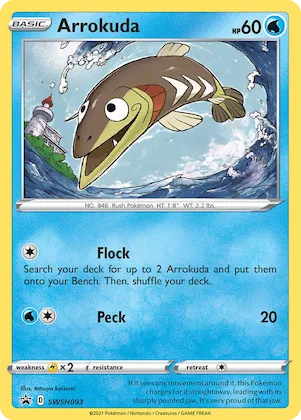 Arrokuda #SWSH093 – Sword & Shield Promo Cards