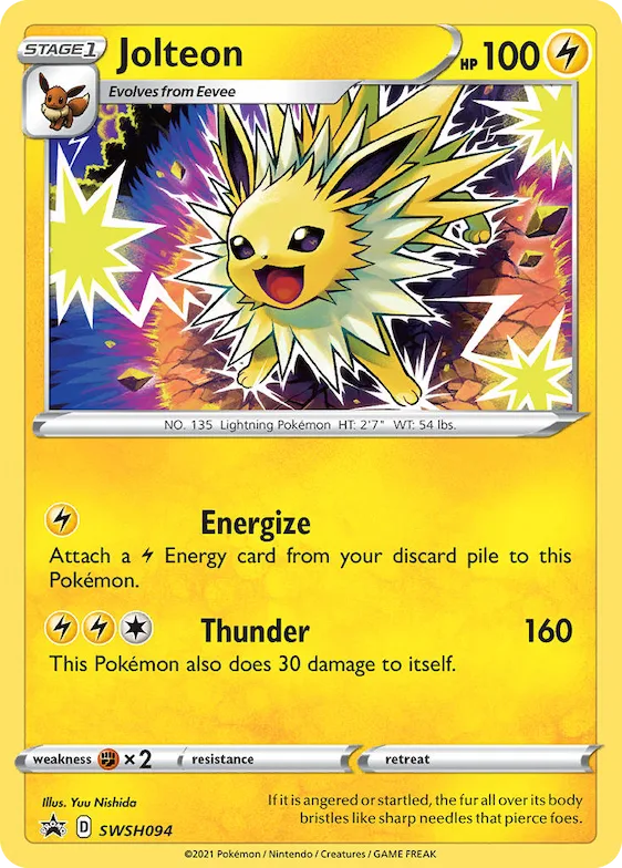 Jolteon #SWSH094 – Sword & Shield Promo Cards