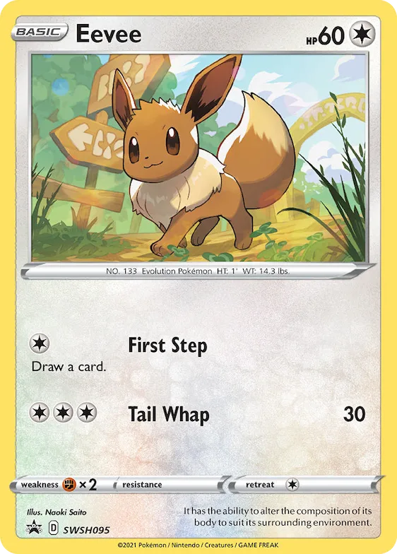 Eevee #SWSH095 – Sword & Shield Promo Cards