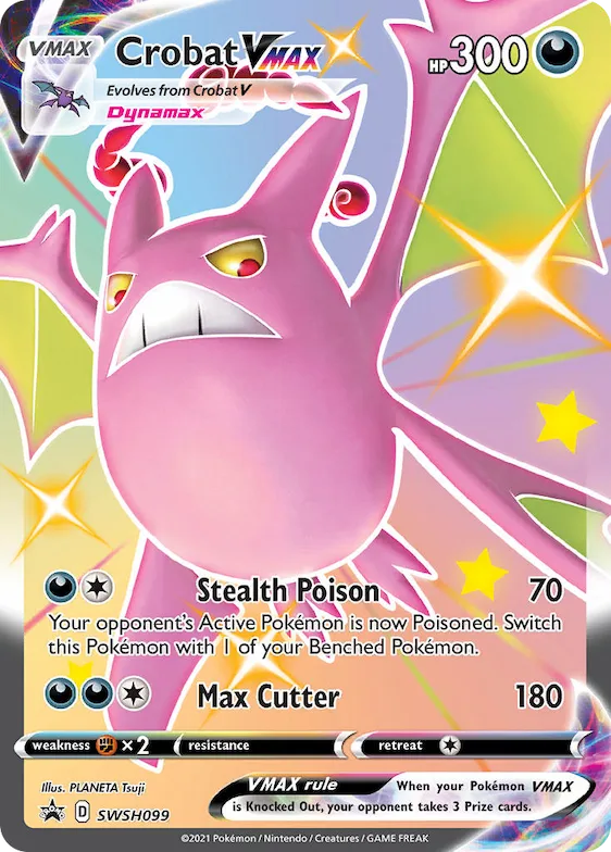 Crobat VMAX #SWSH099 – Sword & Shield Promo Cards