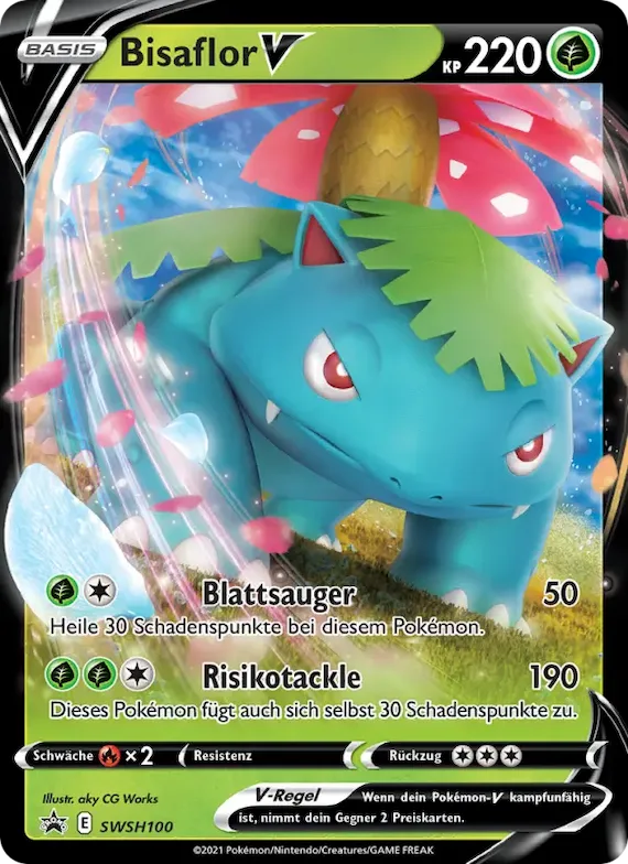 Bisaflor V SWSH100 – SCSC Promokarten