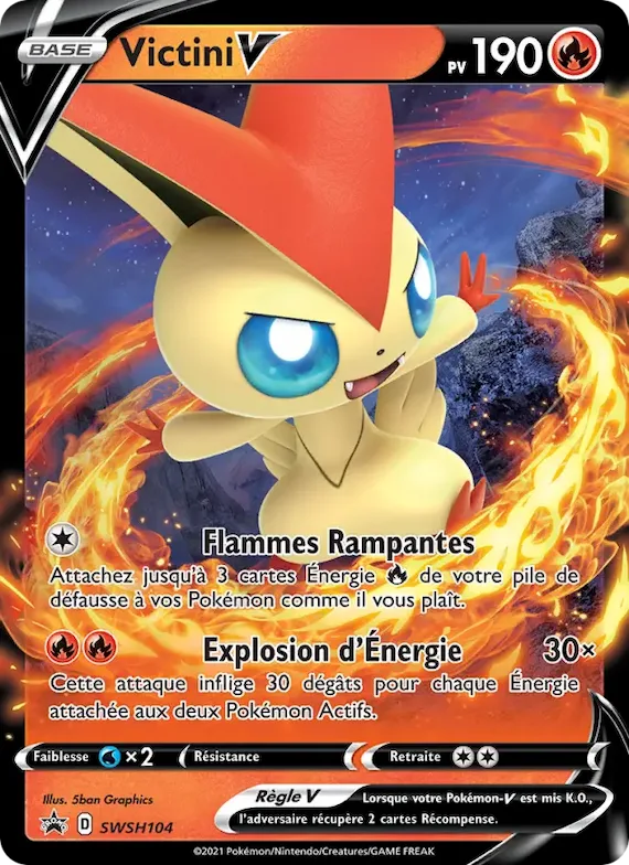 Victini V SWSH104 – Promo SWSH