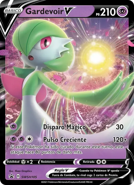 Gardevoir V SWSH105 – Cartas de promoción ESES