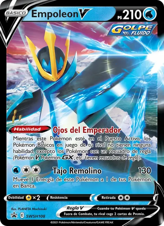 Empoleon V SWSH108 – Cartas de promoción ESES