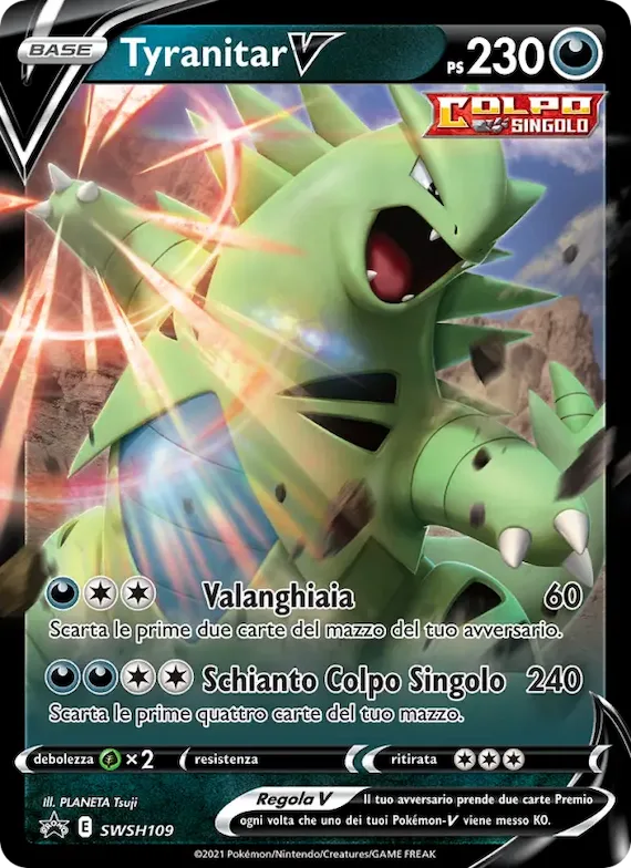 Tyranitar V SWSH109 – SPSC Promo