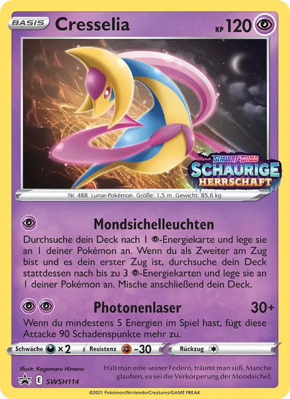 Cresselia SWSH114 – SCSC Promokarten