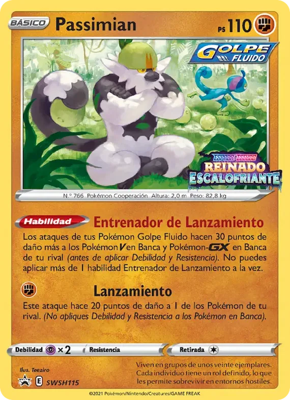 Passimian SWSH115 – Cartas de promoción ESES