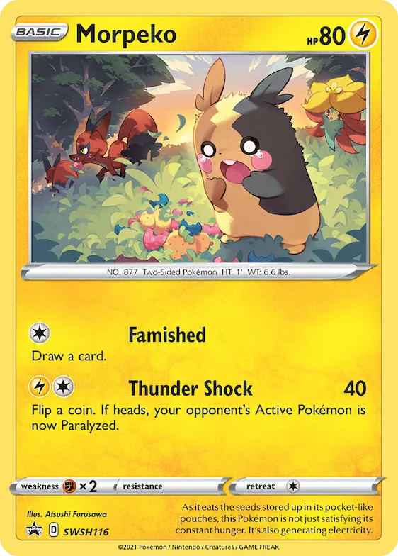 Morpeko #SWSH116 – Sword & Shield Promo Cards