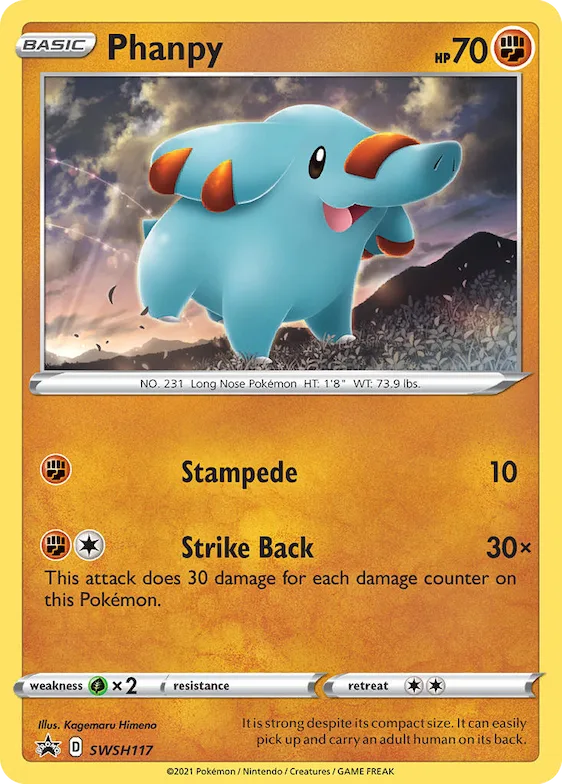 Phanpy #SWSH117 – Sword & Shield Promo Cards