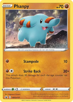 Phanpy #SWSH117 – Sword & Shield Promo Cards