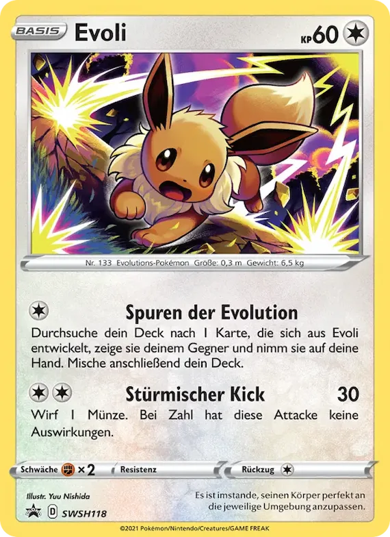 Evoli SWSH118 – SCSC Promokarten