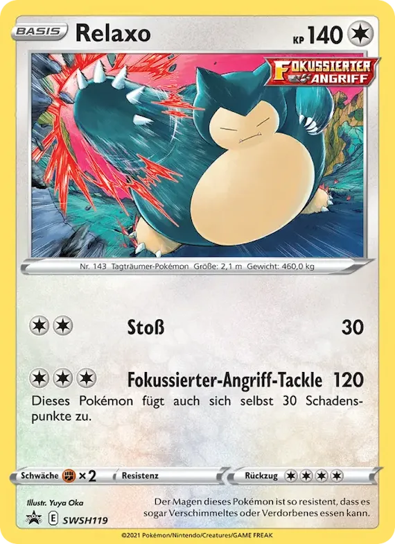 Relaxo SWSH119 – SCSC Promokarten