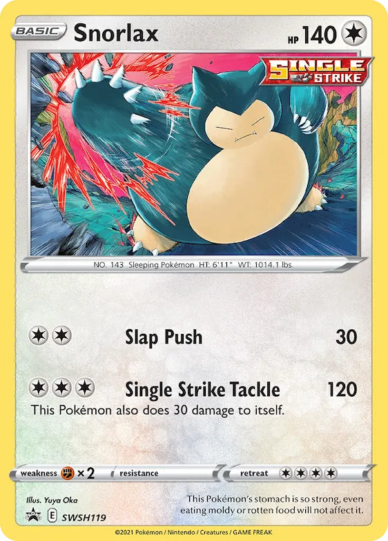 Snorlax #SWSH119 – Sword & Shield Promo Cards